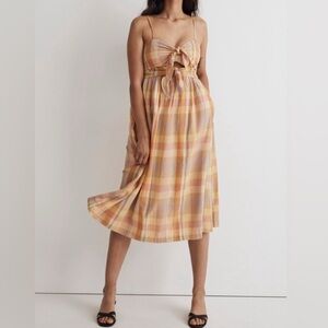 Madewell Dawson Midi Dress (size: 8)